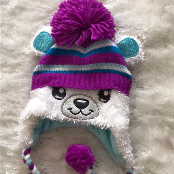 Justice Koala Earflap Beanie Blue